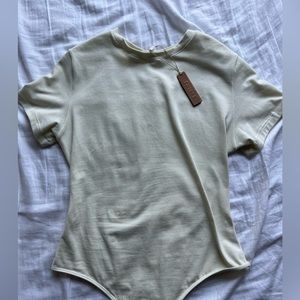 SKIMS stretch cotton jersey t shirt bodysuit